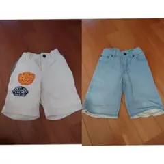 ギャップ、ZARA半ズボン ホワイト