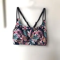 ヨガフィッネス用ブラトップス　トロピカルspout Ｌサイズ#135