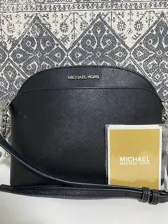 【美品】MICHAEL KORS マイケルコース レザー ショルダーバッグ 黒