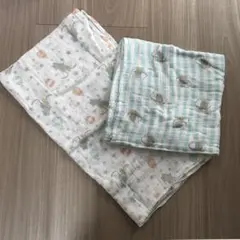 aden+anaisおくるみ　ディズニーダンボデザイン2枚セット