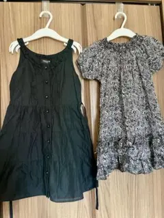 コムサ　シックなワンピース　2点セット　110