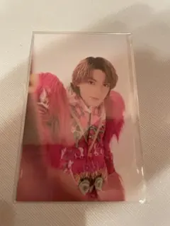 M!LK LOVE ENG!NEトロピカル衣装自撮りトレカ 佐野勇斗