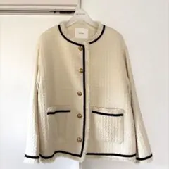 DES PRES コットンリネンキャンバス クルーネックジャケット - メルカリ