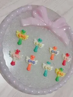 ステッキ　ネイルパーツ　ミニパーツ