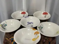 ムーミン 陶器製 皿 サラダボウル 6枚セット