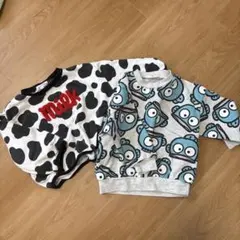 チロルチョコ　ハンギョドン　トップス　トレーナー　95センチ　2枚セット