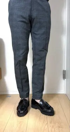 PLST グレンチェック スラックスのサムネイル