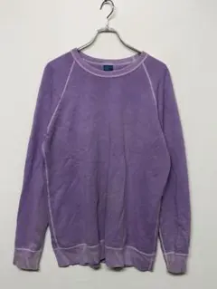 Good On usa製生地 古着 ラグランスリーブ スウェットトップス