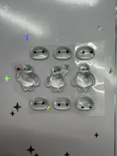 ボンボンドロップシール　ディズニーミニ ベイマックス　おすそ分け