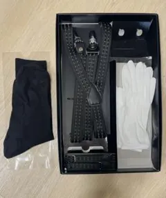 ［タカミブライダル］新郎　白シャツ　小物5点セット