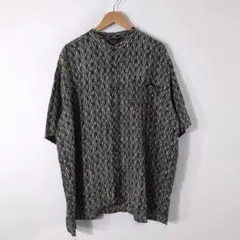 Personal Choice シルク100% 総柄シャツ