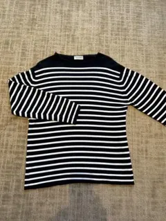 ボーダー 長袖カットソー