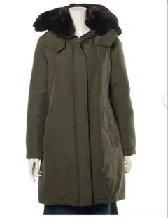 美品！ウールリッチXSサイズダウンジャケット ファー付き