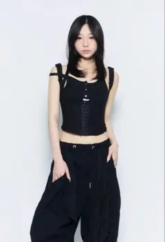 theredthread burlesque gather shirt - メルカリ