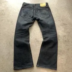 Levi's 527 後染めブラック ブーツカットデニム W28 - メルカリ
