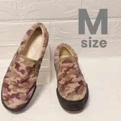 NICE CLAUP 厚底 迷彩 シューズ スニーカー　Mサイズのサムネイル
