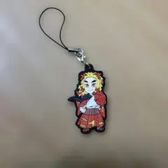 鬼滅の刃　煉獄杏寿郎　ニジゲンノモリ　ラバーストラップ