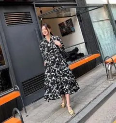 大きいサイズ レディース ワンピース　春 秋冬 新品 長袖