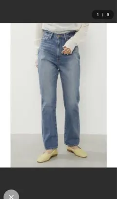 ブラックバイマウジー BARAKO ブルー デニム パンツ 24 バラコ