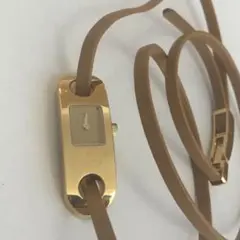 GUCCI 時計　革ブレスのサムネイル