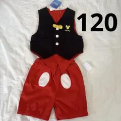 新品　ディズニー　ミッキー なりきりセットアップ　コスプレ　仮装　ベスト