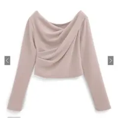 GRL 3Wayドレープカシュクールトップス［dk1261］ピンク