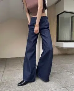 juemi × something SOPHIATROUSERWIDE デニムのサムネイル