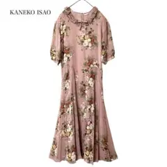 カネコイサオ　ピンタック　花柄　ロングワンピース　フレア　ピンクハウス　長袖 2026年最新】ピンクハウス、カネコイサオ好きな方にもの人気アイテム