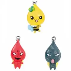 ぷるるんっ！しずくちゃん めじるしアクセサリー2 はなぢ　どろろん　ハニーちゃん