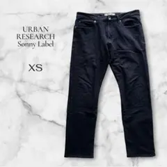 【アーバンリサーチ】スキニー　ブラック　デニム XS M+サイズ　ストレッチ