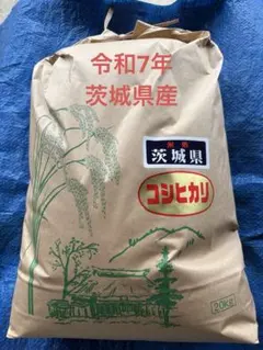 令和7年秋田県産《つきあかり20キロ》玄米 （精米致します） - メルカリ