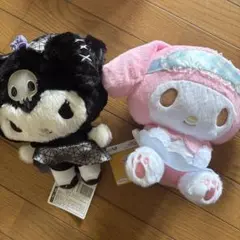 サンリオ Happyくじ ラストワン賞 マイメロ クロミ ぬいぐるみ - メルカリ