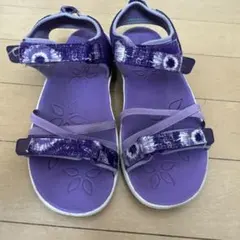 KEENキーン　紫　ヴェラーノ　キッズサンダル　21センチ