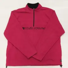 OLD NAVY 90's 古着 ハーフジップ フリース OLD USED 刺繍のサムネイル