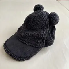 ZARA キッズ　ポンポン付きキャップ