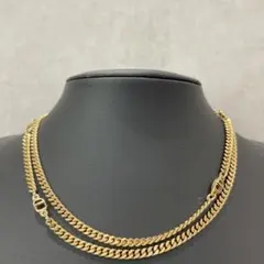 美品✨ディオール 喜平チェーン ロングネックレス 2連可 ゴールドのサムネイル