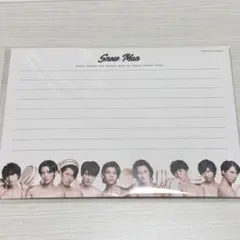 SnowMan レターセット 桶 滝沢歌舞伎