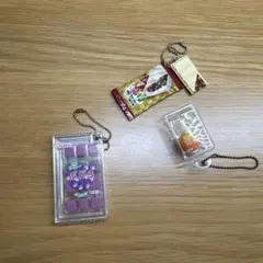 ミニチュアお菓子セットキーホルダー