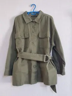 GORGE カーキー ミリタリージャケット ゆったり