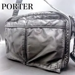 ✨極美品✨PORTER ポーター タンカー ショルダーバッグ L 二層 大容量