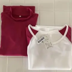 【新品】スポーツ用　吸水速乾 Tシャツ・カットソー Lサイズ セット　メッシュ