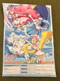 映画　プリキュア　オールスターズ　F DVD 特典ポスター