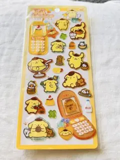 新品・正規品　ポムポムプリン 平成はっぴーフォン　ステッカー　シール