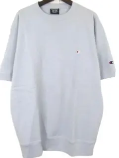 新品未使用　Champion 半袖　スエット　Оサイズ　ベイルサックスのサムネイル