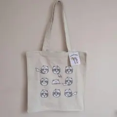 仕事猫　トートバッグ