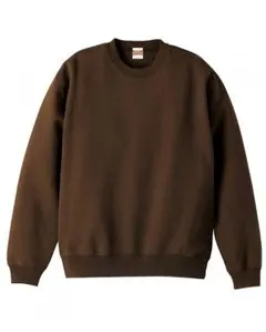 ユナイテッドアスレ 裏起毛トレーナー ダークブラウン