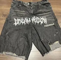 DREAM MURDER ブラックショートパンツ