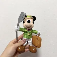 ミッキーマウス ぬいぐるみバッジ