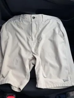 NEW ERA ハーフパンツ ベージュ ゴルフ Mサイズのサムネイル