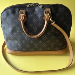 ルイヴィトン LOUIS VUITTON アルマ モノグラム 鍵・ショルダー付き